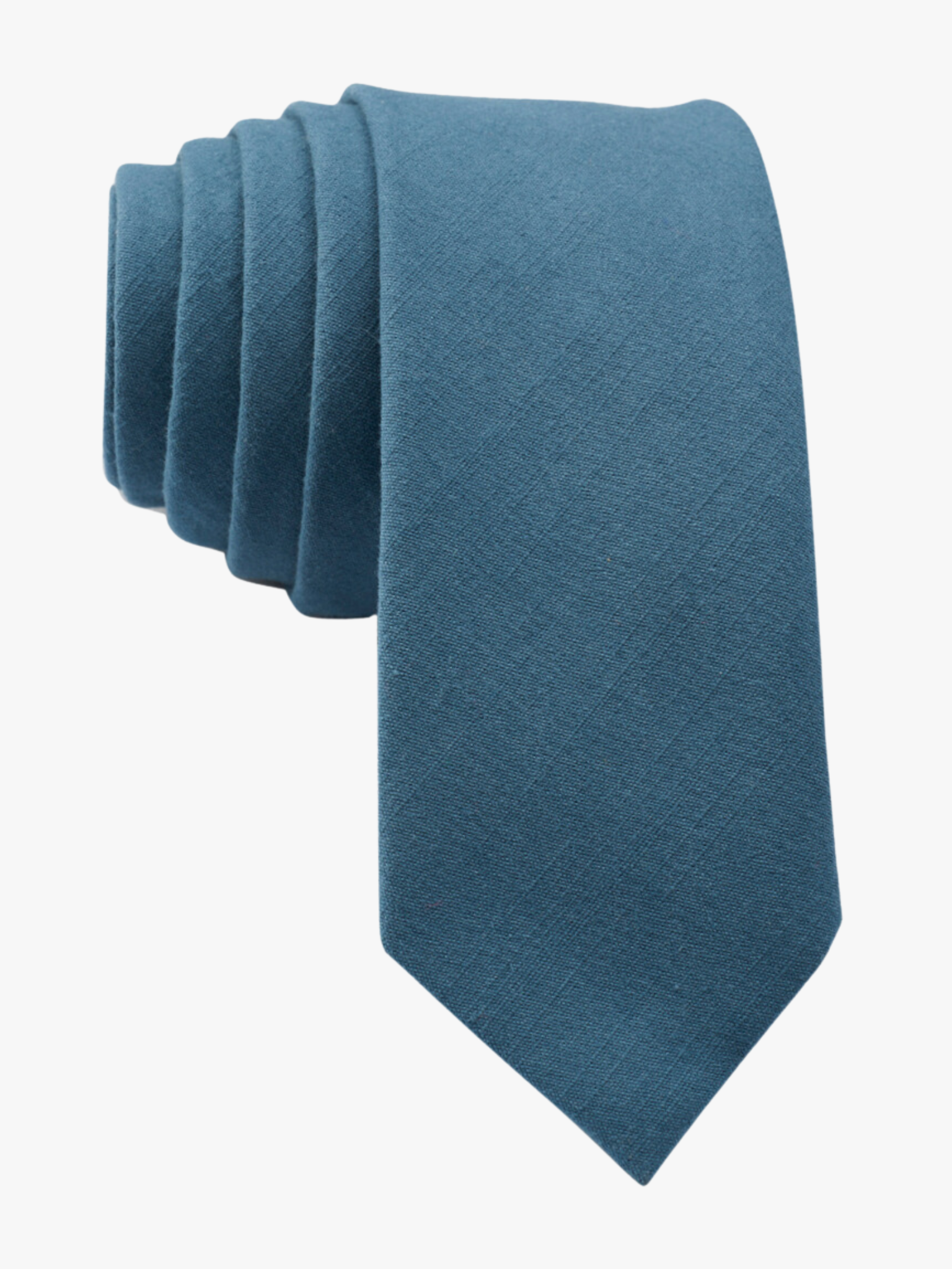 Full sized plain tie for men, women, and boys. The color is  a deep cobalt blue. It is pure cotton and ideal for missionarys.